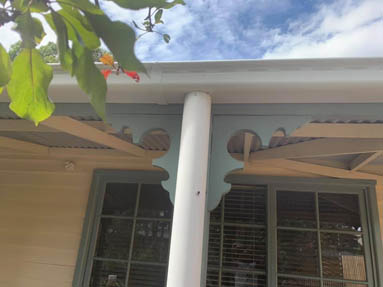 Gutter replacement on a Parkdale home