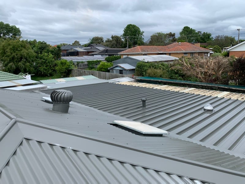 flat metal roofing Narre Warren North 2