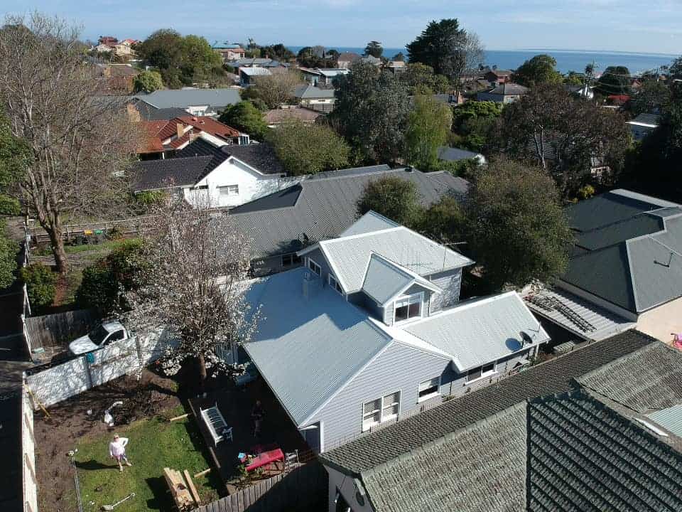 Re-roof in COLORBOND steel in Noble Park North