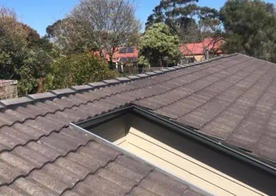 roof repairs on a tiled roof