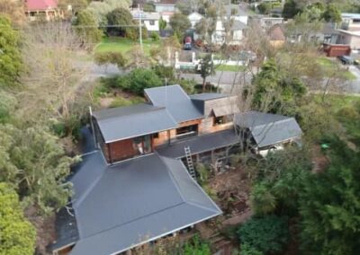 re-roof on multi story frankston south