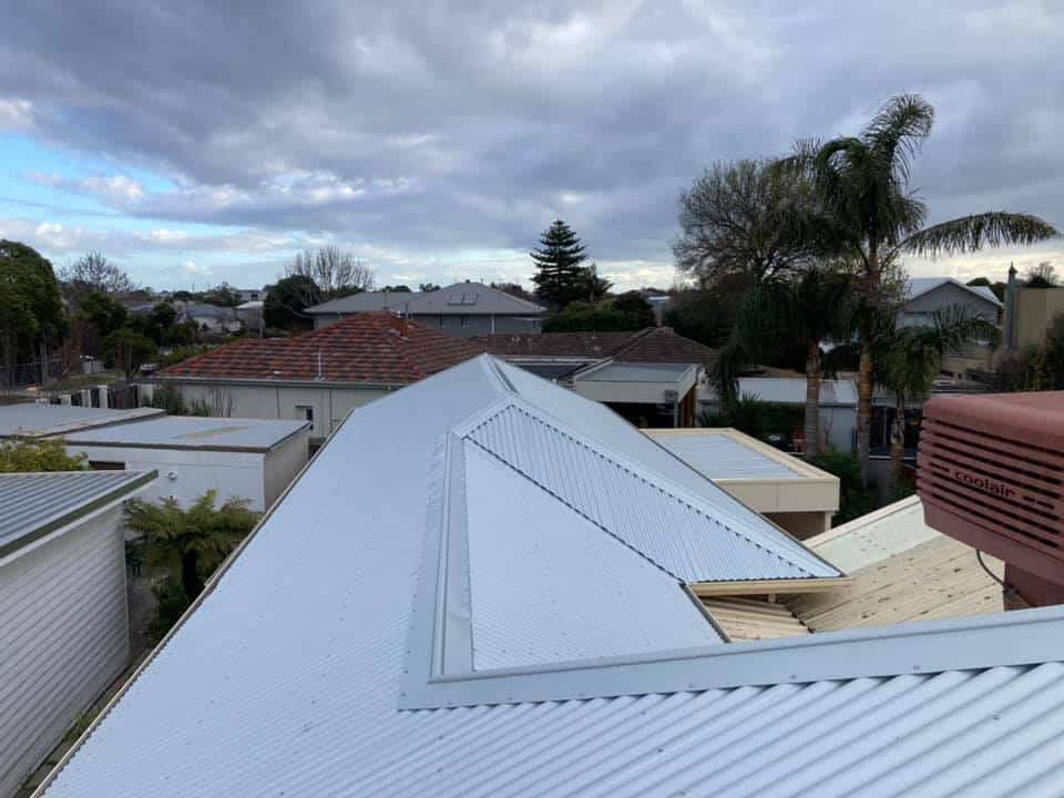 after our team completed a re-roofing job in Noble Park North