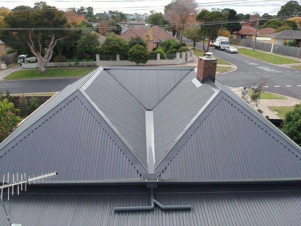 Reroof Parkdale metal roofing